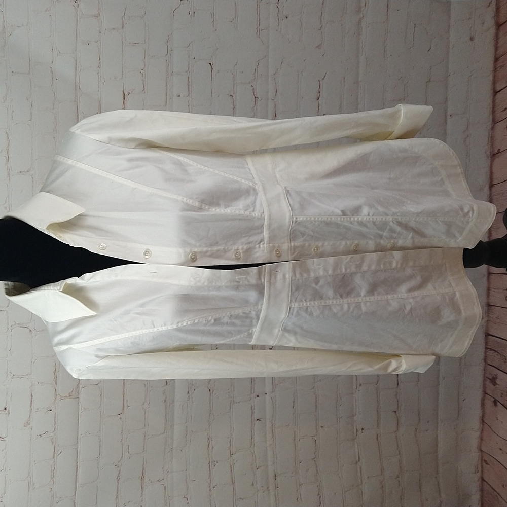 Ecetera Winter White Shirt Jacket